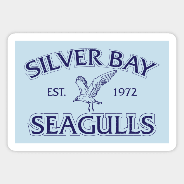 Retro Seagull Magnet by Silver Bay Soar